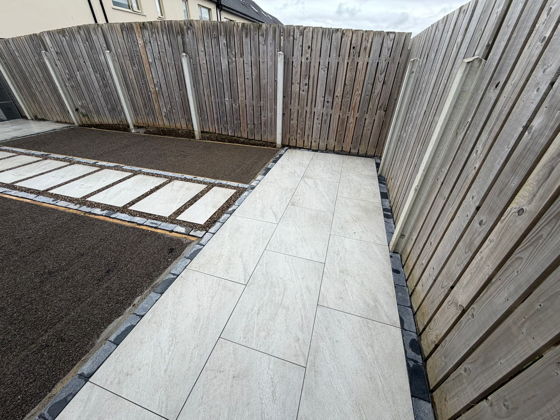 Back garden transformation