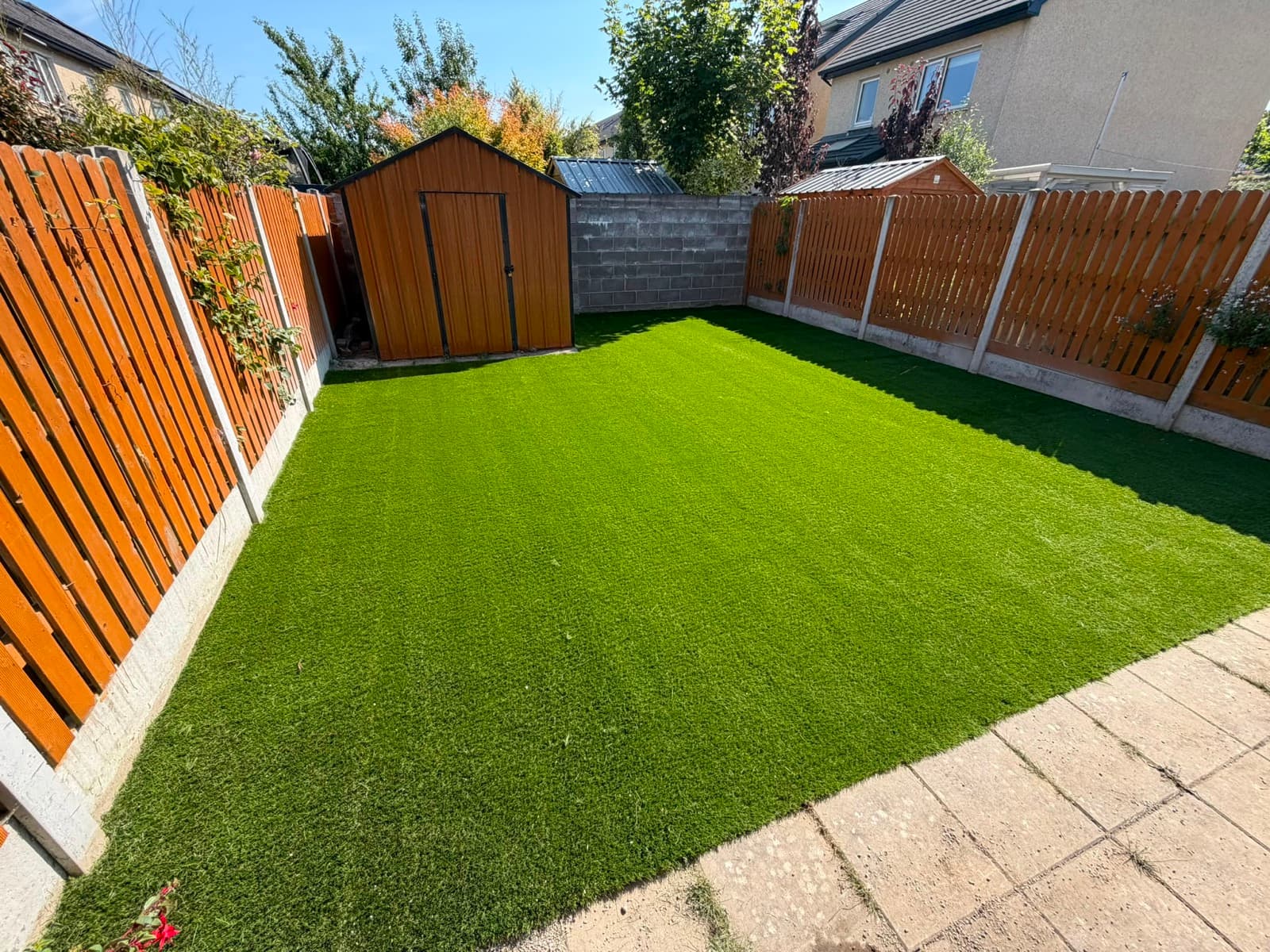 Fresh tarmac driveway with clean edges